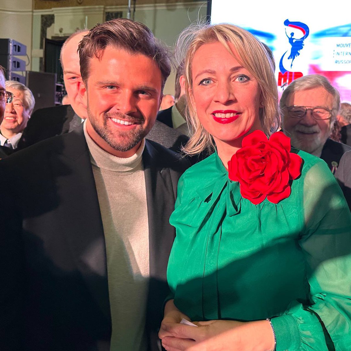 🇺🇸🇷🇺 Jackson Hinkle just met with Russian Foreign Ministry Spokesperson Maria Zakharova — and just like that, @jacksonhinklle has done more for world peace than the entire Biden regime. Can’t wait to vote for this man in 2036.