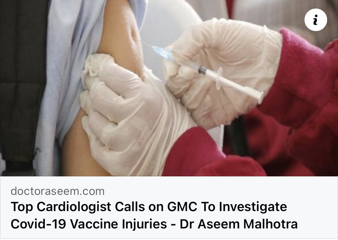 BREAKING: Eminent Cardiologist & fellow of the Royal College of Physicians Dean Patterson has asked the @gmcuk to urgently investigate covid vaccine injuries ‘In my 33 years of medical practice, I have never witnessed such harm from a therapeutic intervention’ ‘The medical…