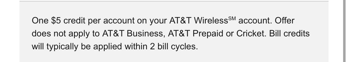I read the fine print…$5. 🤷🏼‍♀️
