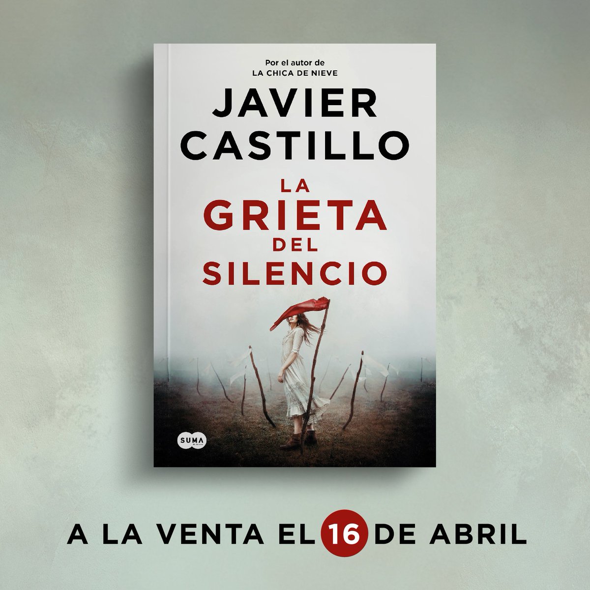JavierCordura's tweet image. 💥¡SORPRESA!💥 
Mi próxima novela se titula #LaGrietaDelSilencio y verá la luz en España el próximo 16 de abril. 🚩
Ha sido difícil guardar este secreto en el que llevo trabajando desde hace 5 años, pero al fin llegó el día. 
¡Reserva aquí! ➡️ bit.ly/3T8tzRF 🚩
¿Un RT?