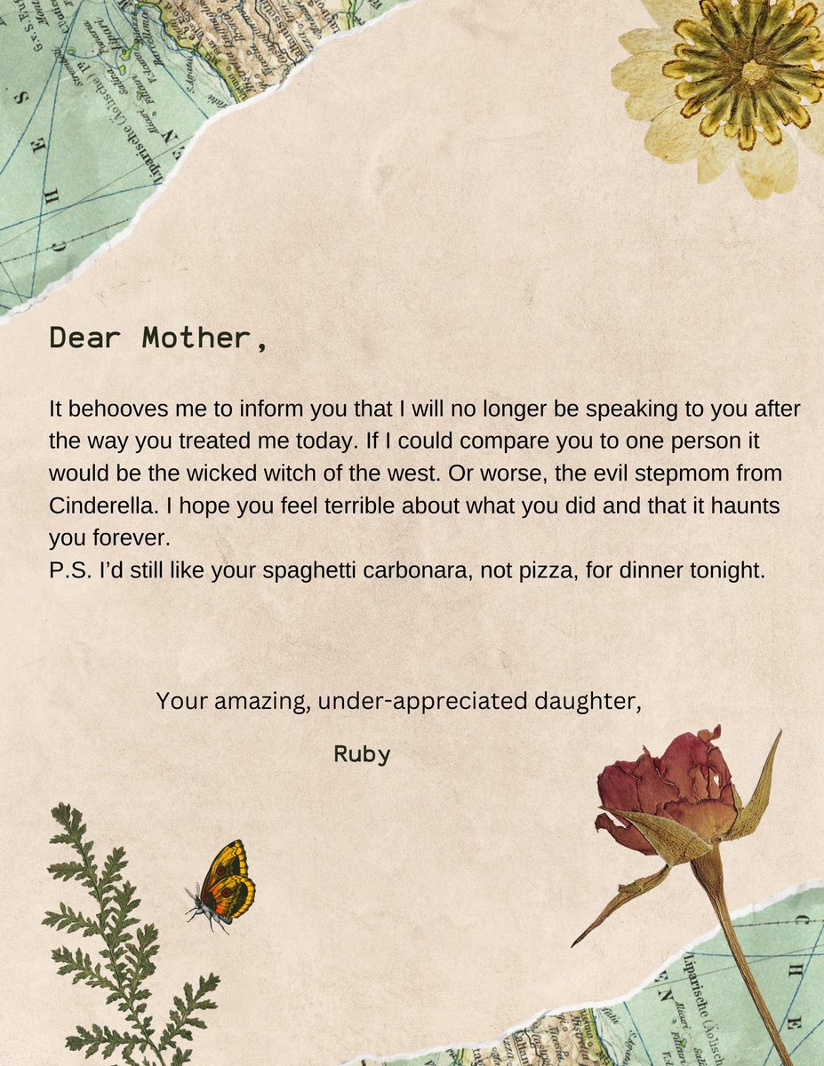 #snippetsunday from my MG fantasy. A letter my MC writes to her mom. 👑 #WritingCommmunity #amwriting #mgfantasy #fantasybooks