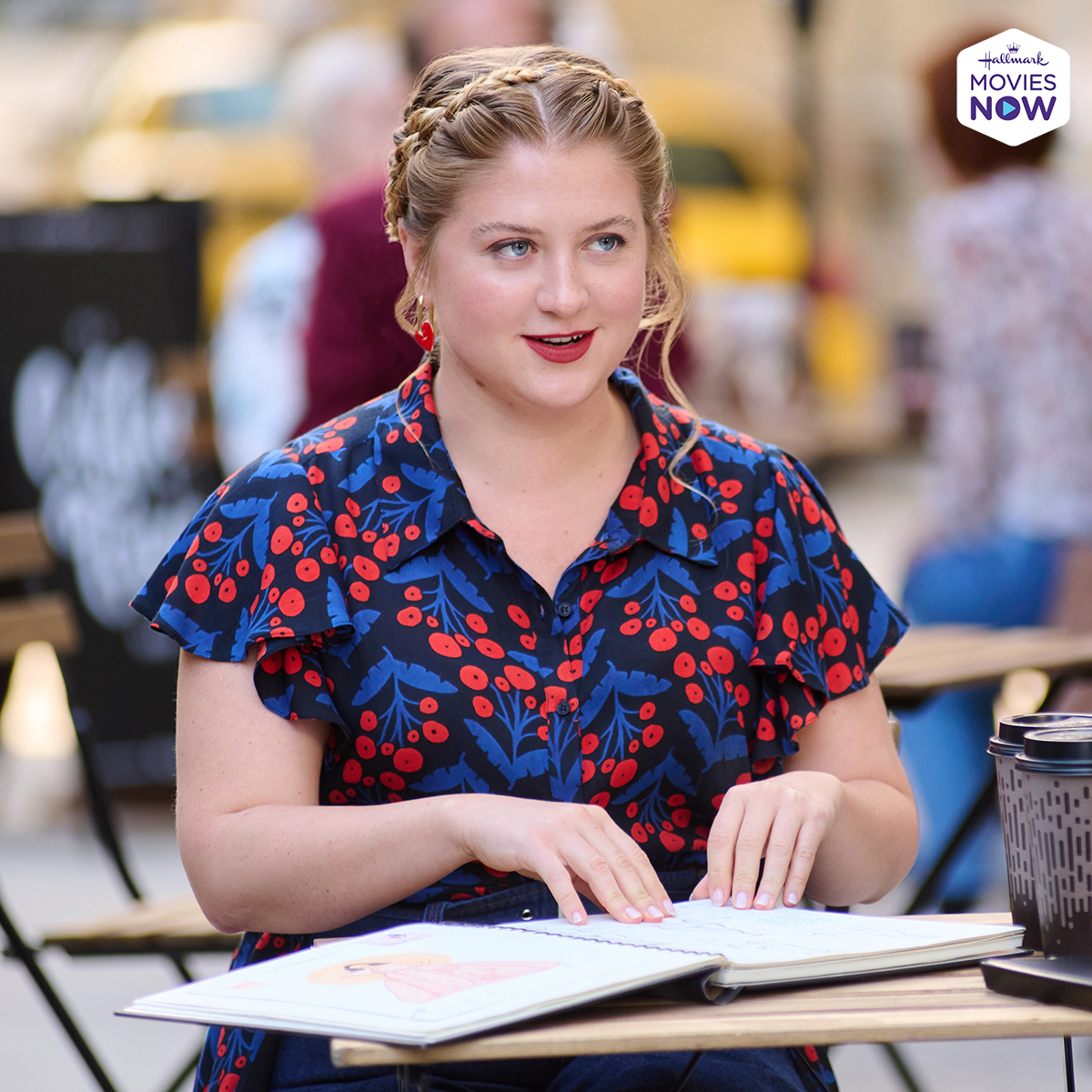 HallmarkPlus's tweet photo. Join designer Ella @JaicyElliot in a world of style in #RomanceInStyle on #HallmarkMoviesNow! https://t.co/OhbiO4iDyU