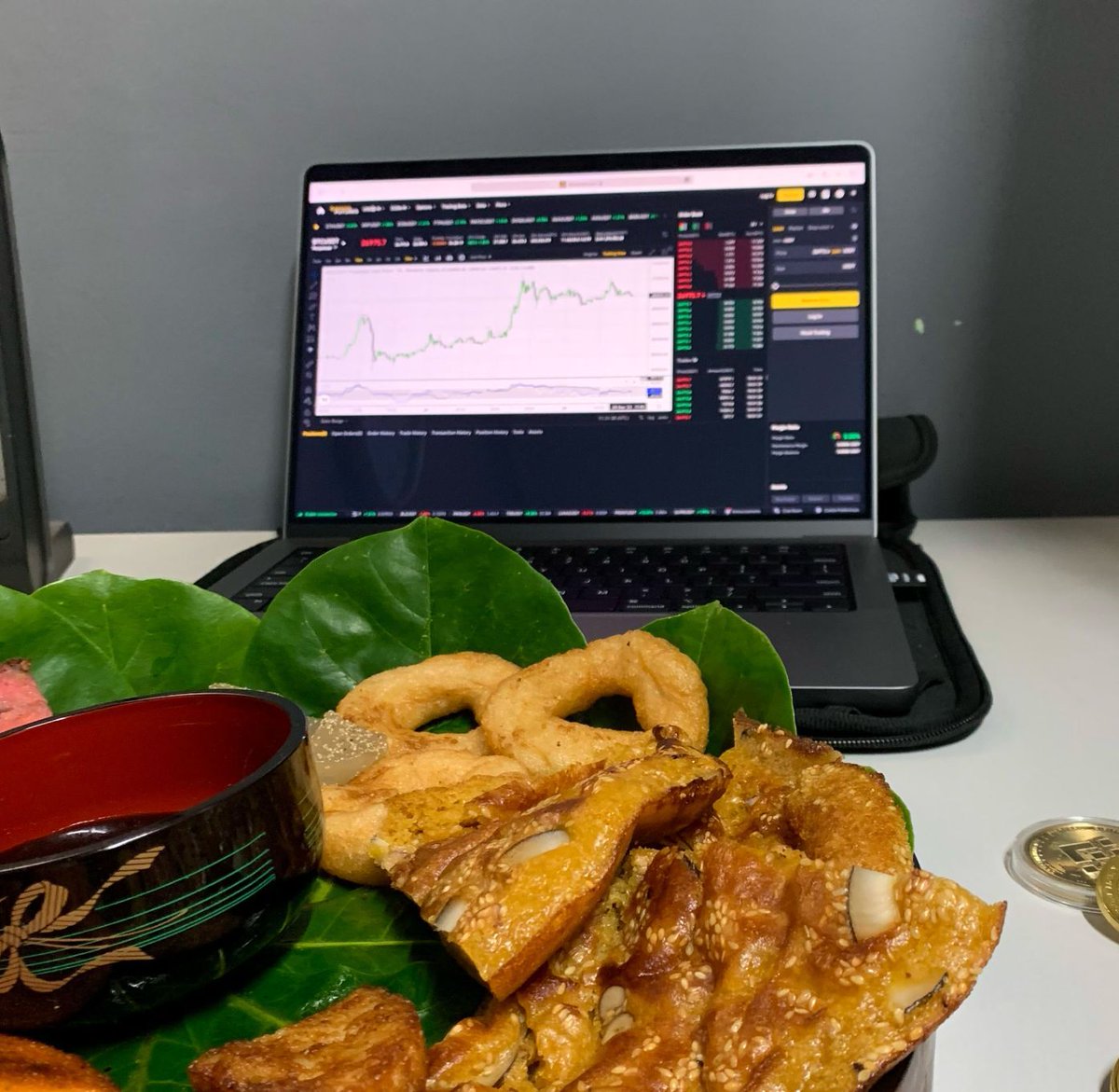 Binance (@binance) on Twitter photo Charts and chill. Charts and chill.