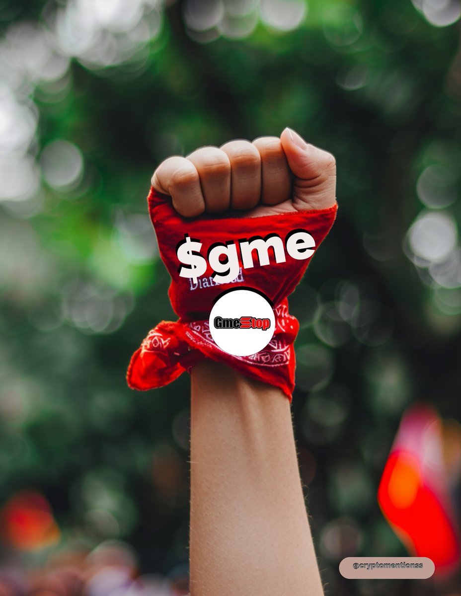 CryptoMentionss's tweet image. United by passion, driven by community. We play the long game. 🎮🚀 #GME #DiamondHands #UnityInGaming&quot;