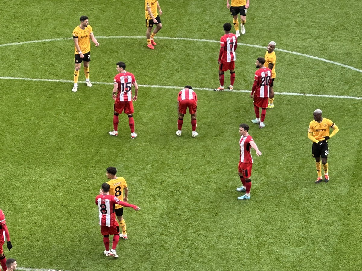 FT: @Wolves 1 @SheffieldUnited 0. Not our best performance and looked a bit open on the break. Sheffield had their chances but we managed to take ours and get the 3 points! Up to 8th. Big game next weekend! 📸 #iPhone14ProMax #wwfc #sufc #blades #premierleague