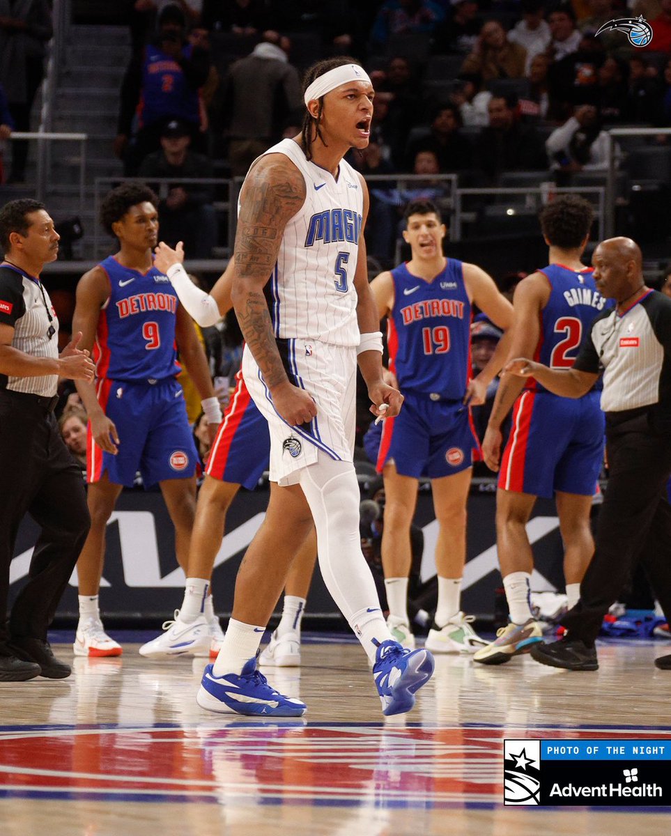 ORLmuse's tweet photo. Most go-ahead shots, resulting in wins, within the last 24 seconds of regulation or overtime this season…

1. Paolo Banchero - 3

He is now alone at the top.

#MagicTogether https://t.co/XPkRYMVSws