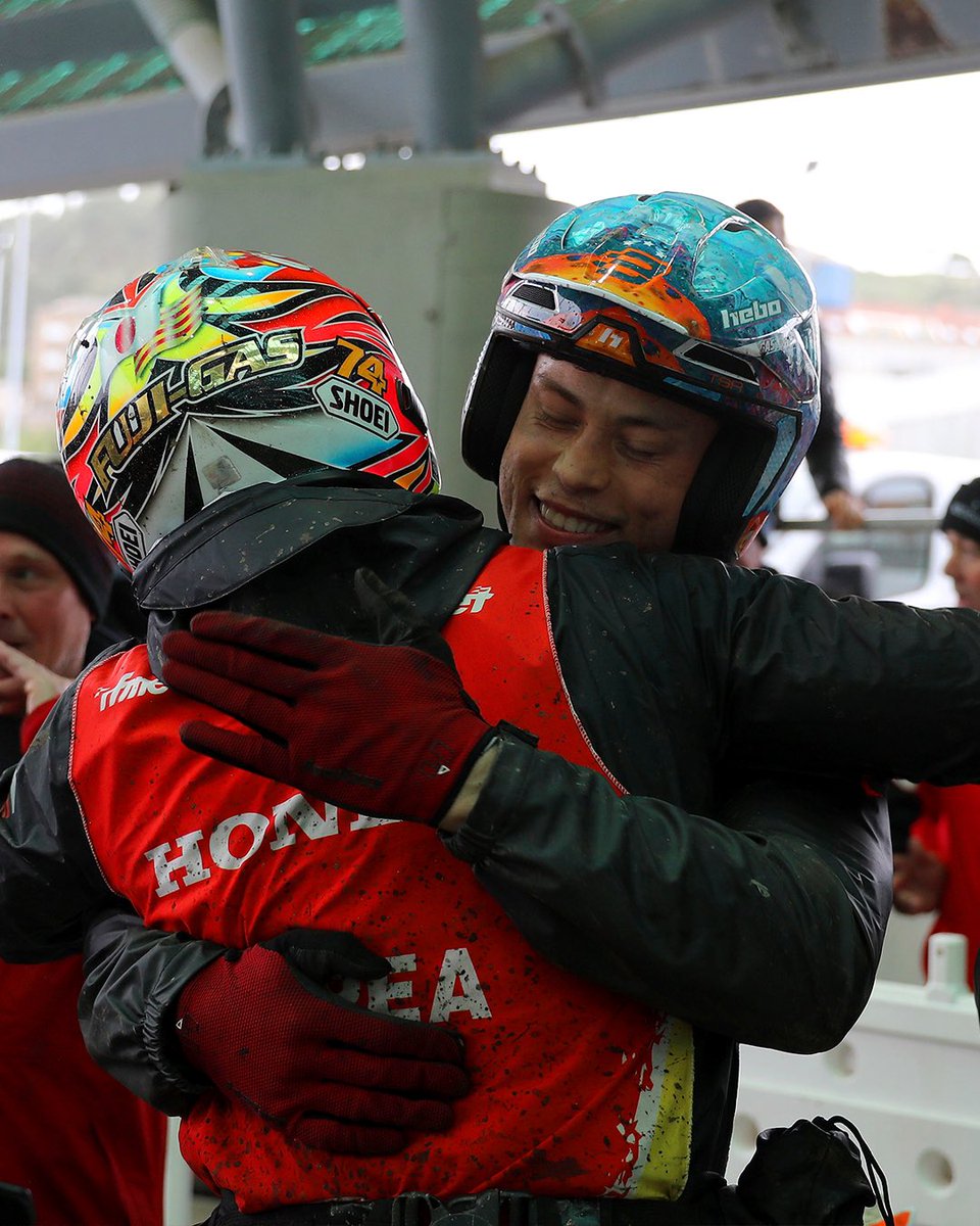 𝐘𝐄𝐒𝐒𝐒𝐒𝐒𝐒 𝐈𝐓’𝐒 𝐀 𝐖𝐈𝐍! 🥇

We leave Arteixo after achieving the best result. Thanks team for the fantastic work 🧡

#RepsolHondaTeam #HondaRacingCorporation #GabriMarcelli