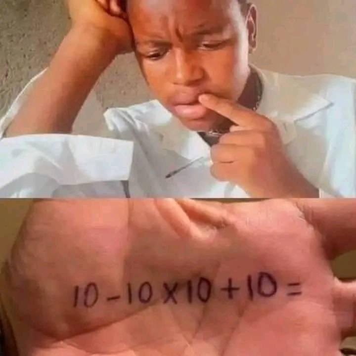 abazwhyllzz's tweet image. Let see those gurus in mathematics