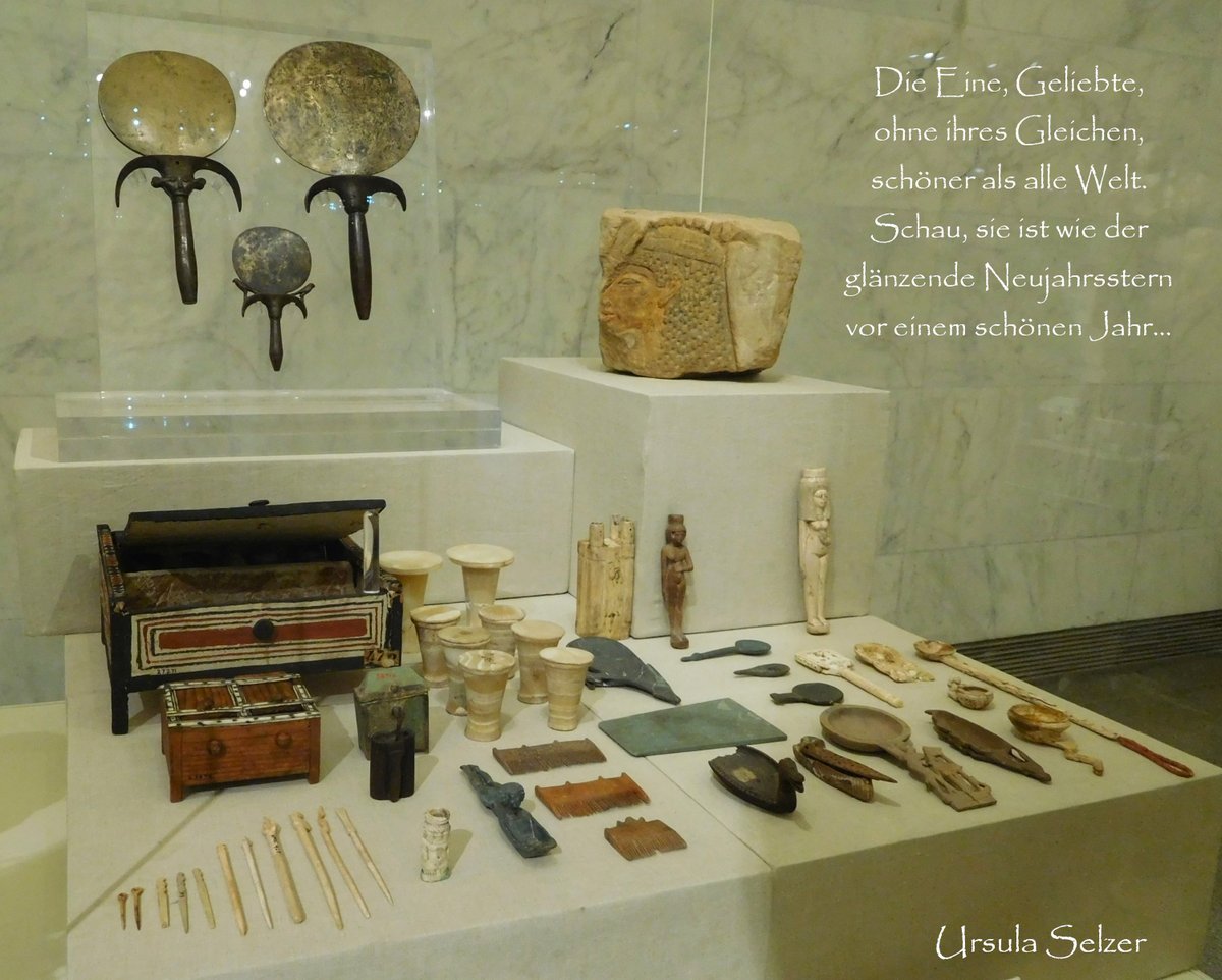 Am Mittwoch geht es in unserem #Webinar "Sex, Drugs &amp; Rock'n Roll " um #Liebe und #Romantik in Text- und Bildquellen. Und in den beiden kommenden Wochen befassen wir uns mit dem #Schönheitsideal der Alten #Ägypter. 
#sexdrugsrocknroll  #beauty #cosmetics #jewellery #egyptology