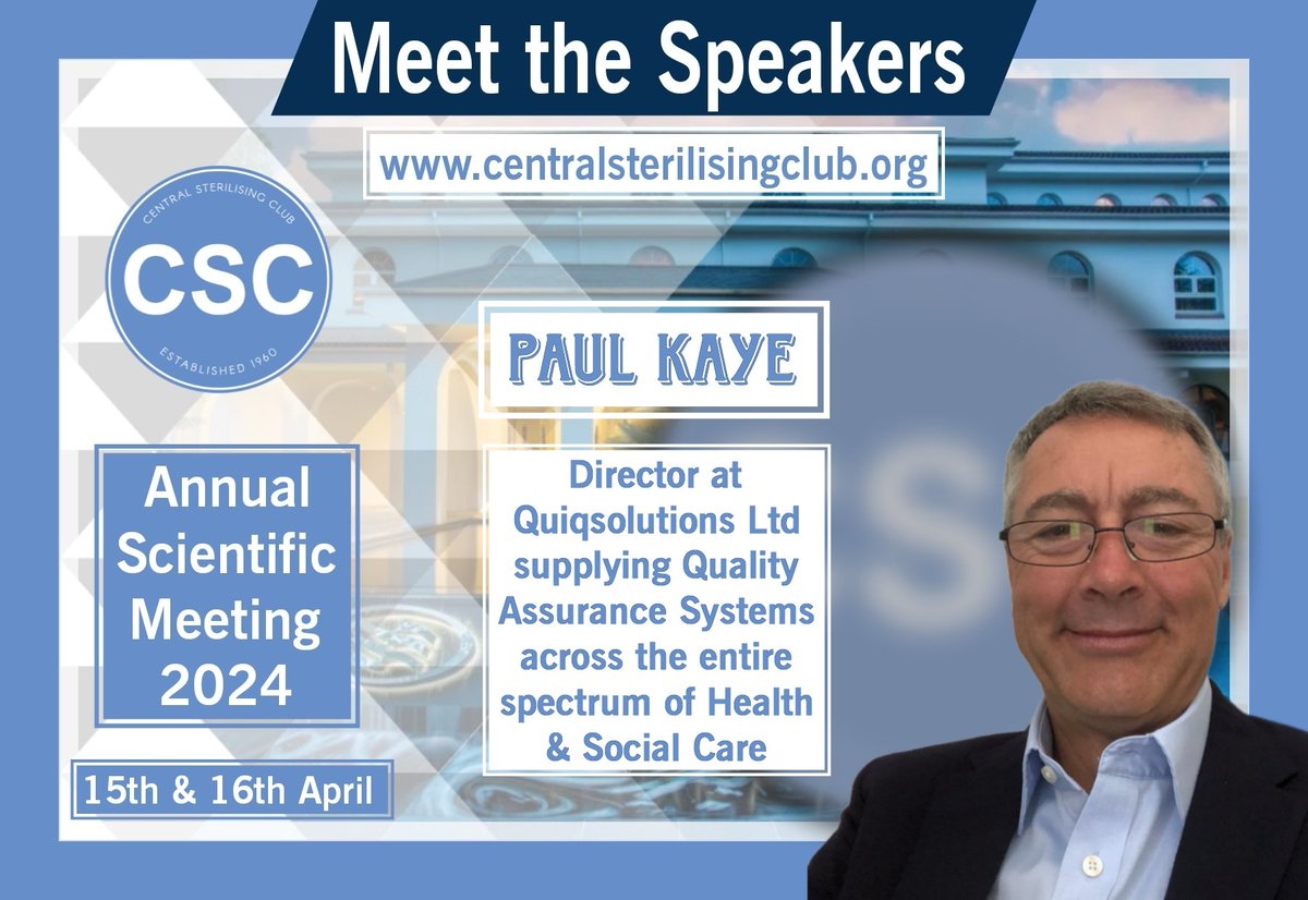 The ASM is nearly upon us! Come and hear about the digital audit tool that is helping Wales monitor endoscopy reprocessing practice.
#healthcare 
#decontamination 
#endoscopy