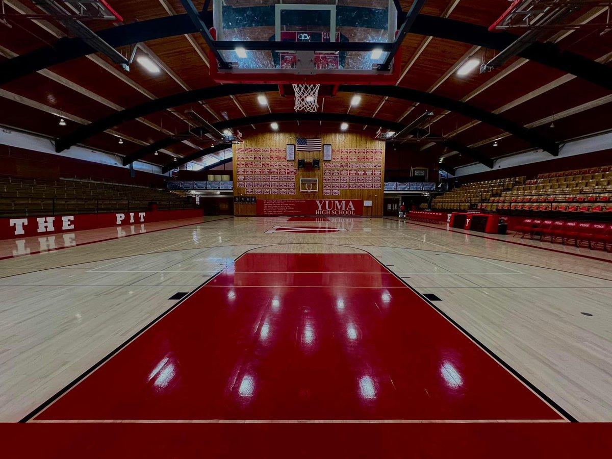 Best House of Hoops in all of Colorado - The Pit. If you’ve never been to a game at Yuma High School come this weekend for Boys and Girls Regionals. You won’t be disappointed.