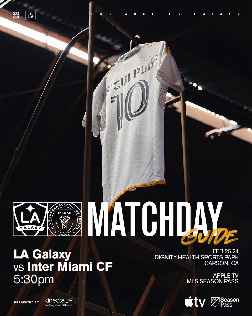 Your guide for tonight's sold out home opener at @dignityhealthsp 🗺️ 🔗: bit.ly/3SQOCHk #LAGalaxy x @kinecta