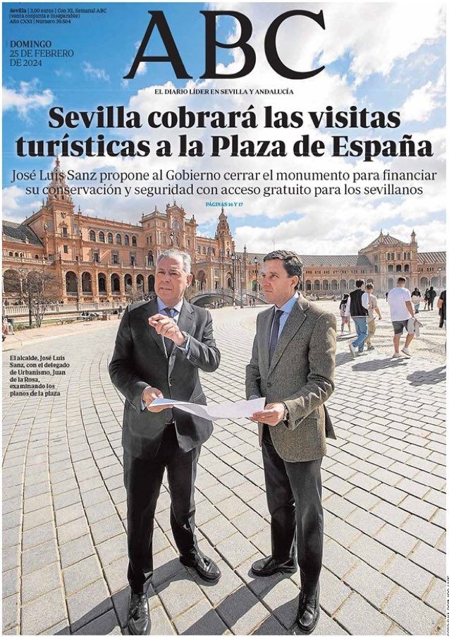 Como vecino de la #PlazadeEspaña tengo que expresar mi rechazo a la iniciativa de cerrar una plaza que usamos cientos de sevillanos diariamente para pasear o hacer deporte. Las plazas públicas deben ser eso, públicas.
<a href="/sevillanosORG/">Sevillanos</a> 
#Sevilla 
#Andalucía 
#PlazaDeEspaña
