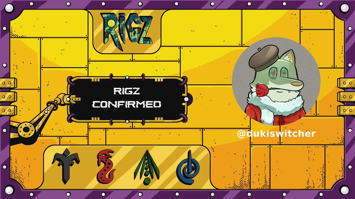 RIGZ confirmed @RIGZNFTs 🎫

Welcome <a href="/dukiswitcher/">dukis 🛸</a> 🤖

#Polygon #PolygonNFTs