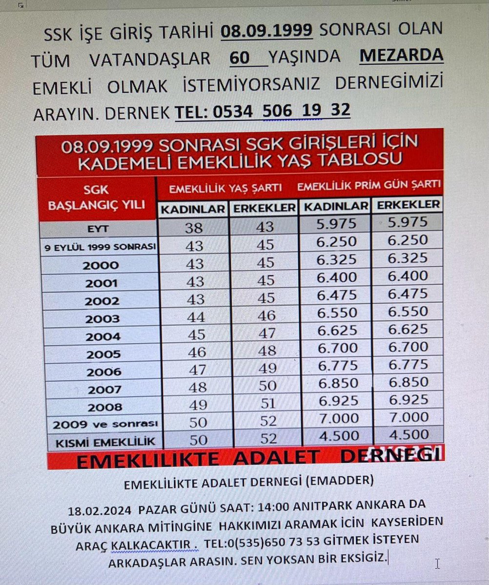 Kadememiz 43 den başlar 52 de biter bilginize
#SeçimiKademeBelirleyecek