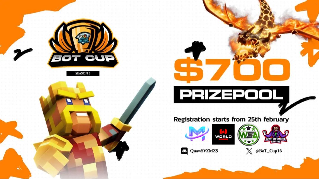 Applications are OPEN!!!!!

Hurry and get your spot locked in now!!!!

#ClashOfClans #ClashEsports