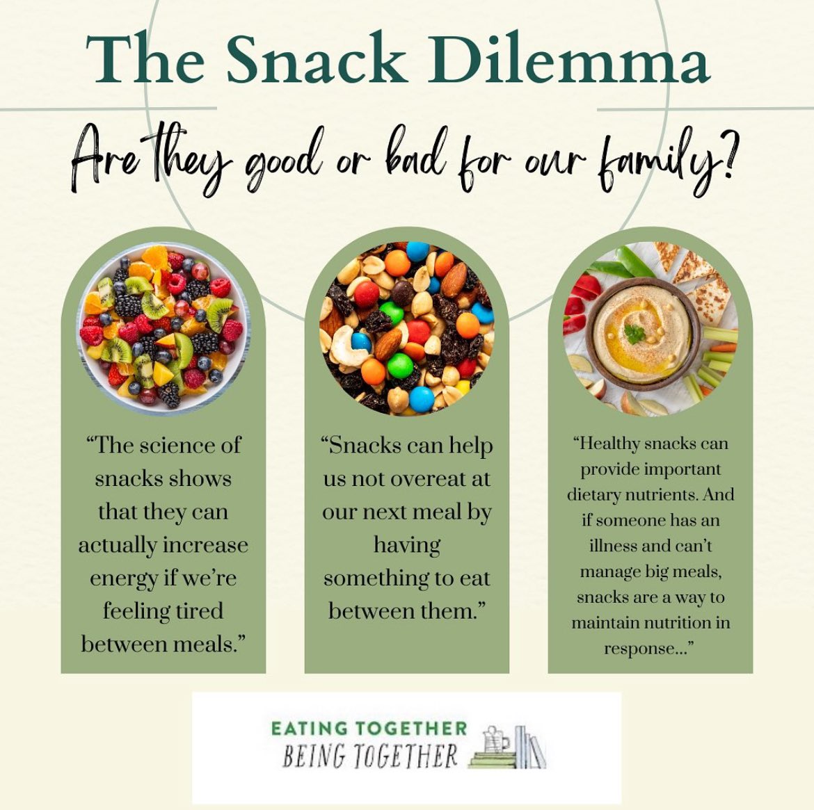 Chapter 6: SNACKS
page: 105- 124
🥨🥕🥚🥜🍿🍇

 #FamilyFun #Familybonding #FamilyDining #FamilyCooking #FamilyBonding #FamilyTime #FamilyDinner #FamilyRecipes #SimpleRecipe #MealPrep