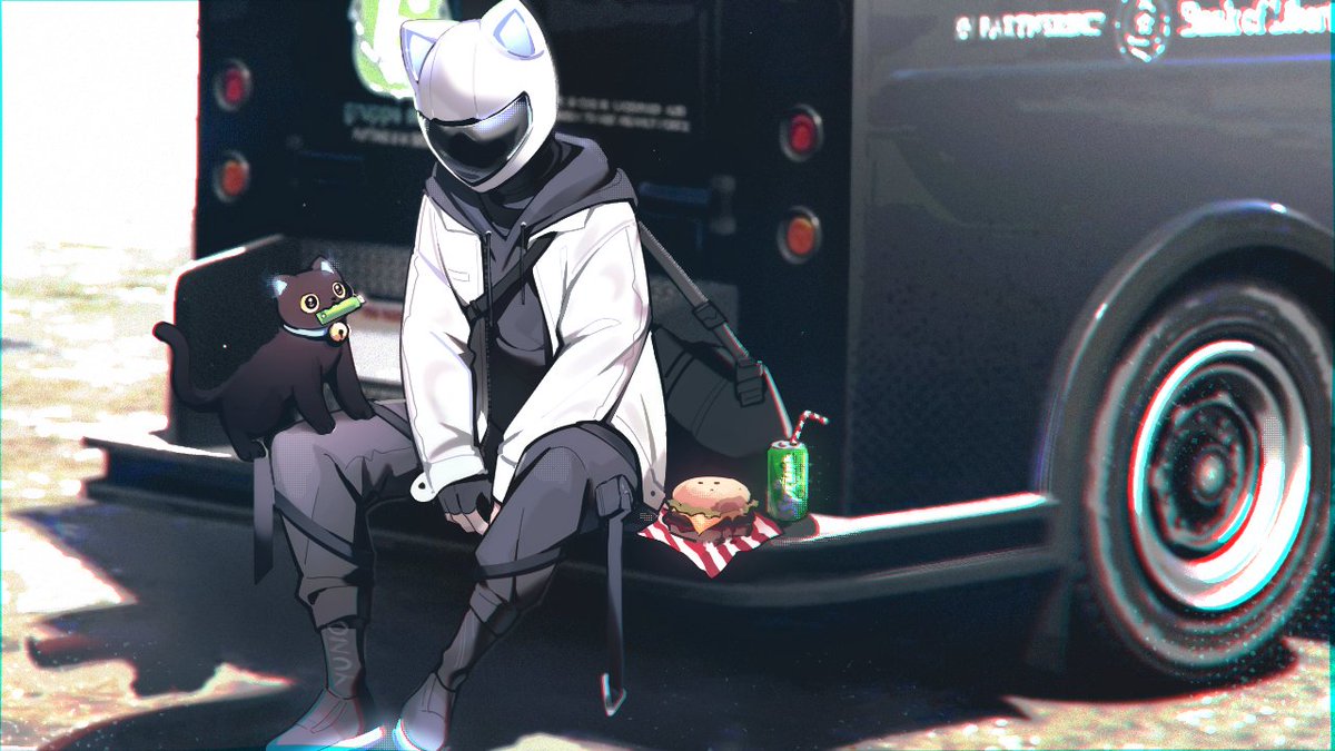 weeniedesu's tweet image. chill day