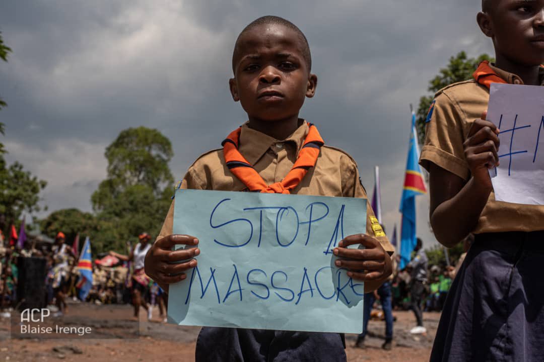 acprdcongo's tweet photo. #RDC: Une journée de marathon pour passer un message de paix au monde sur l'insécurité que vit l'Est de la République démocratique du Congo particulièrement les provinces du Nord-Kivu et de l'Ituri, et également pour remettre les actes de naissance au profit des enfants apatrides a été organisée dimanche par le district du mouvement de scoutisme à Goma, à l'occasion de la commémoration de l'anniversaire du père fondateur de ce mouvement Robert Baden-Powell.