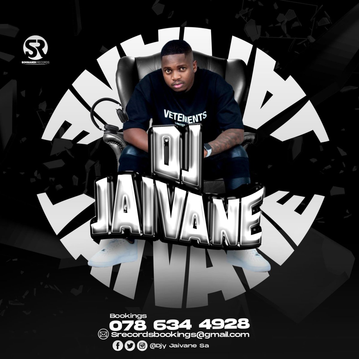 simnandi_r's tweet photo. For @Djy_Jaivane’s bookings ,please strictly call 0786344928 or send an email to: srecordsbookings@gmail.com

Bookings are currently not available on WhatsApp until further notice🙏 https://t.co/GGEGnYao1h