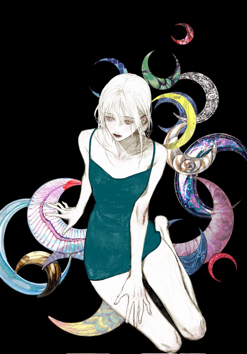 acyantree's tweet image. 苦月亮