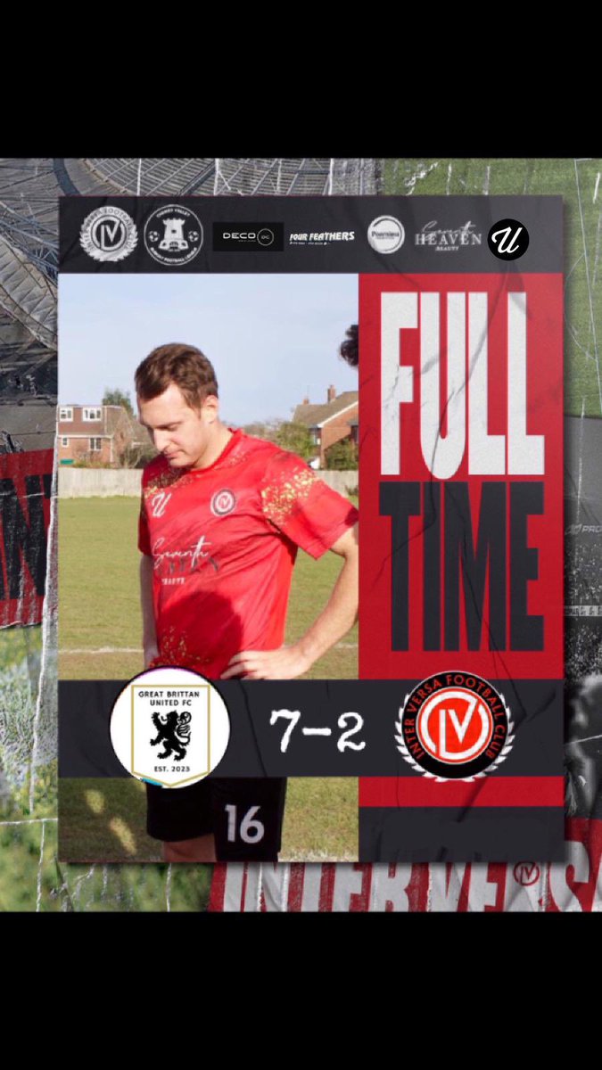 Disappointing day at the office today saw us knocked of of the B&amp;B by a good experienced side in <a href="/Greatbrittanutd/">Great Brittan United</a> 

The boys still have a lot to play for this season so it’s important we bounce back from this. 

Goals scored by 
<a href="/josephallen95/">Joseph Allen</a> ⚽️⚽️
