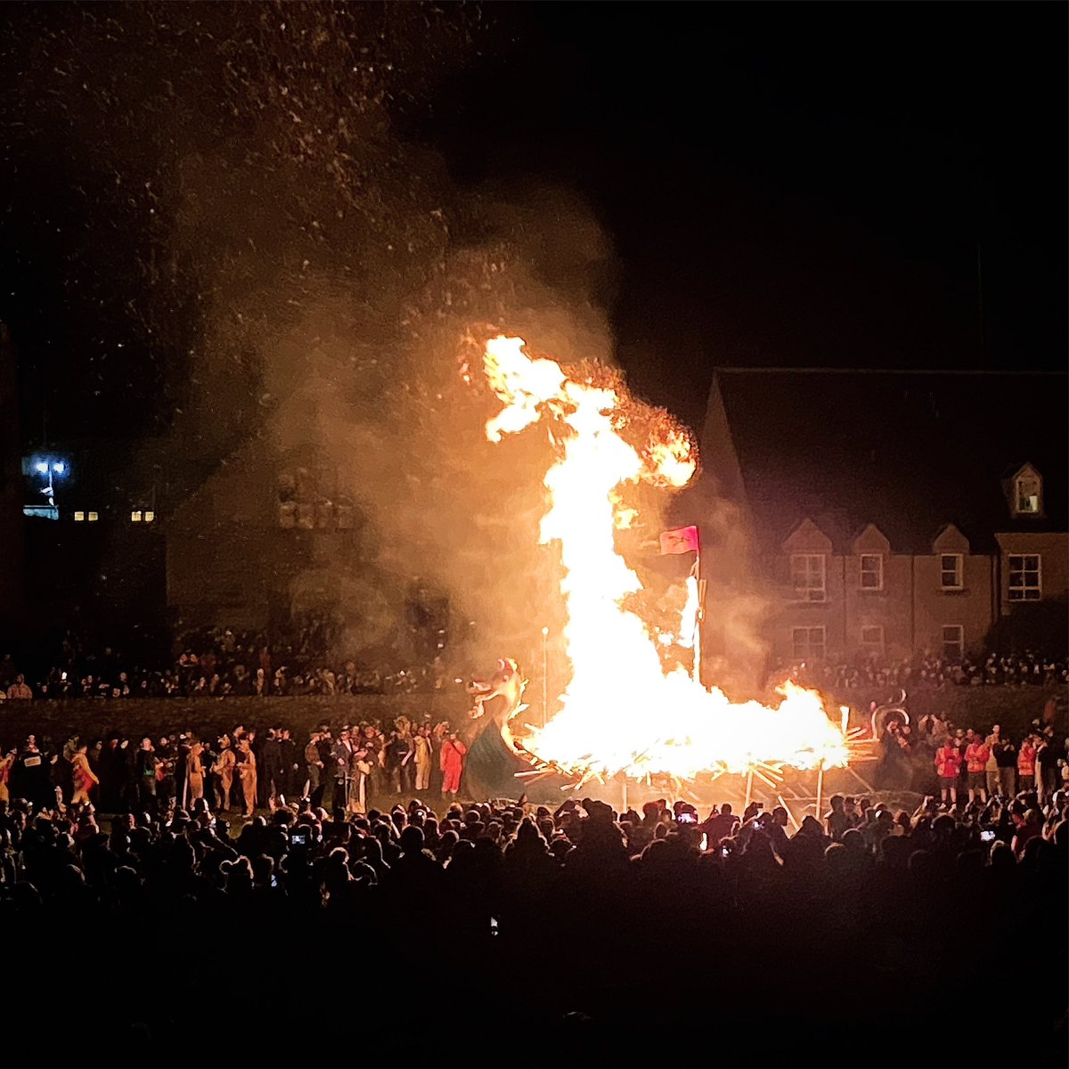 And now for something a little different… thank you @RoyalSocEd !! @DominyNathaniel & I will be exploring the effects of fire on social behaviour - bring on the collective effervescence 🔥🤓🔥

#UpHellyAa #FireScience