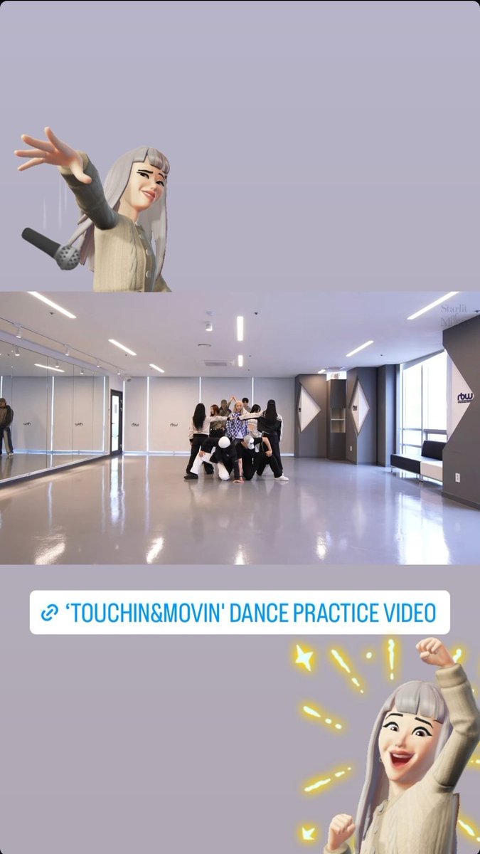 🤳🏻— Já estão pegando a coreografia? Atualização da MoonByul (mo_onbyul) nos stories, divulgando o dance practice de Touchin&Movin 

Joga na lista pra intercalar os streams!

💫: instagram.com/stories/mo_onb…

💫: youtu.be/I7zyScfH3yg?si…

#문별 #MOONBYUL
#미마무 #MAMAMOO
#byul_muse
