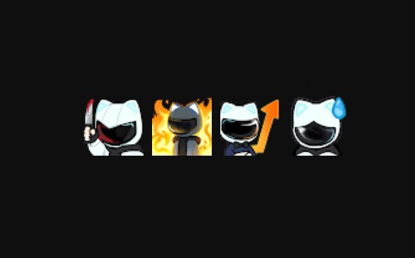 SykkUpdates's tweet image. Sykkuno uploaded 4 new emotes onto YouTube!
— sykKnoife, sykFire, sykStonks, sykSad