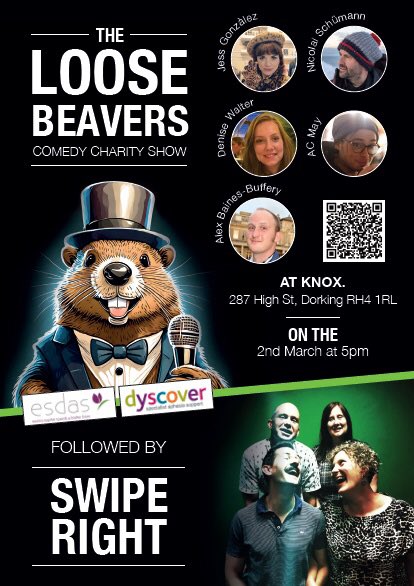 Tickets still available for a fun night of comedy in aid of @Esdas1 and <a href="/dyscoveraphasia/">Dyscover - specialist aphasia support</a> 😊
