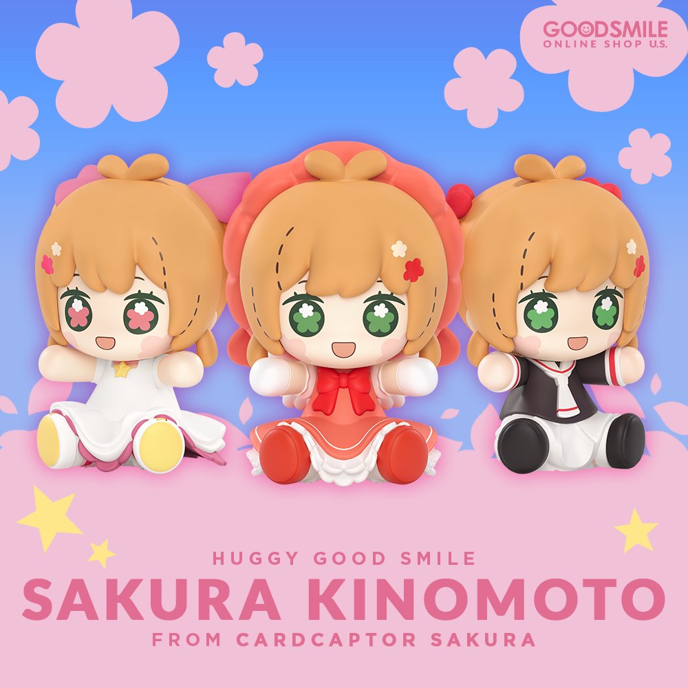 GoodSmile_US on X: Cardcaptor Sakura Huggy Good Smile figures of Sakura  Kinomoto are available for preorder in three different versions from  GOODSMILE ONLINE SHOP US! Make your collection a little more huggably
