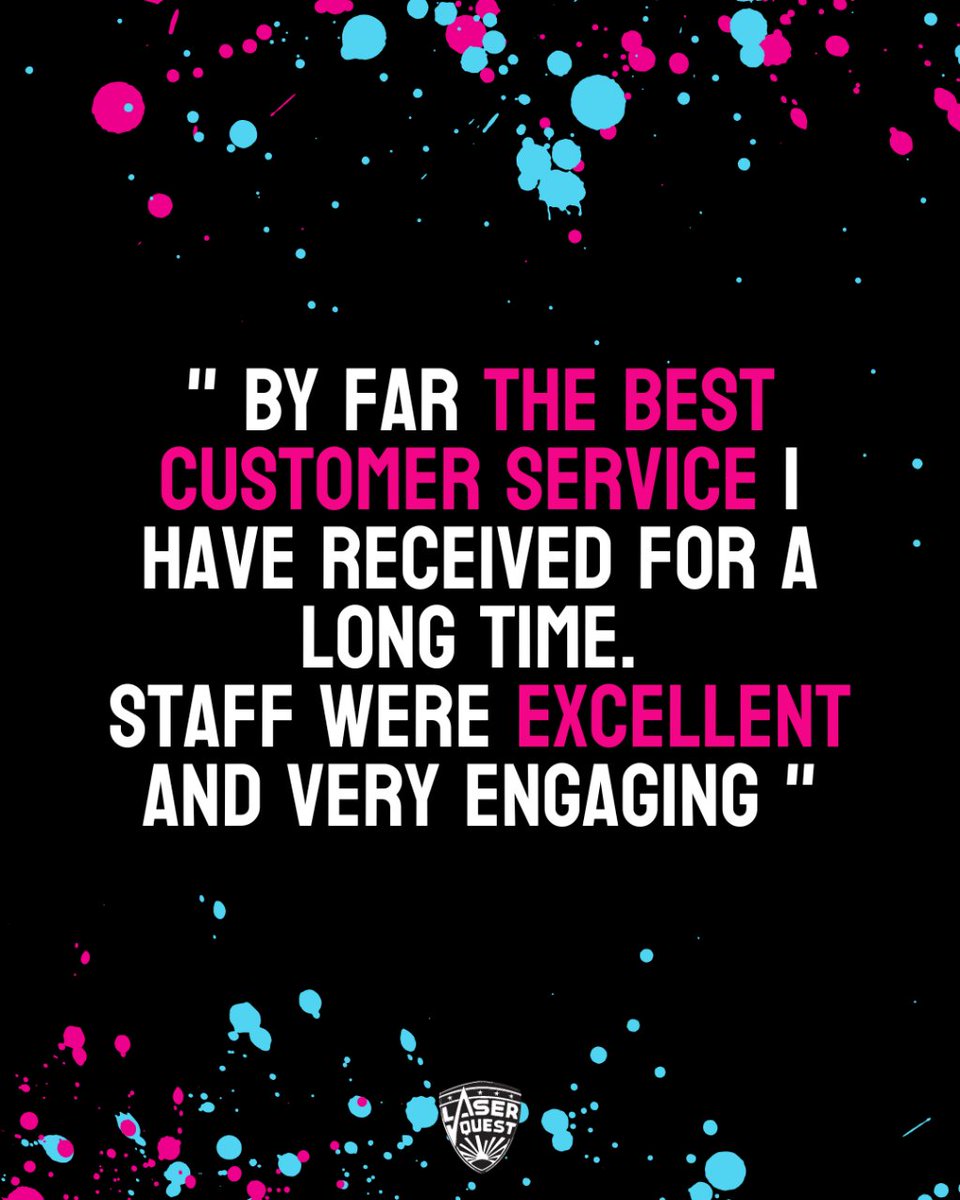 "By far the best customer service I have received for a long time, staff were excellent and very engaging"