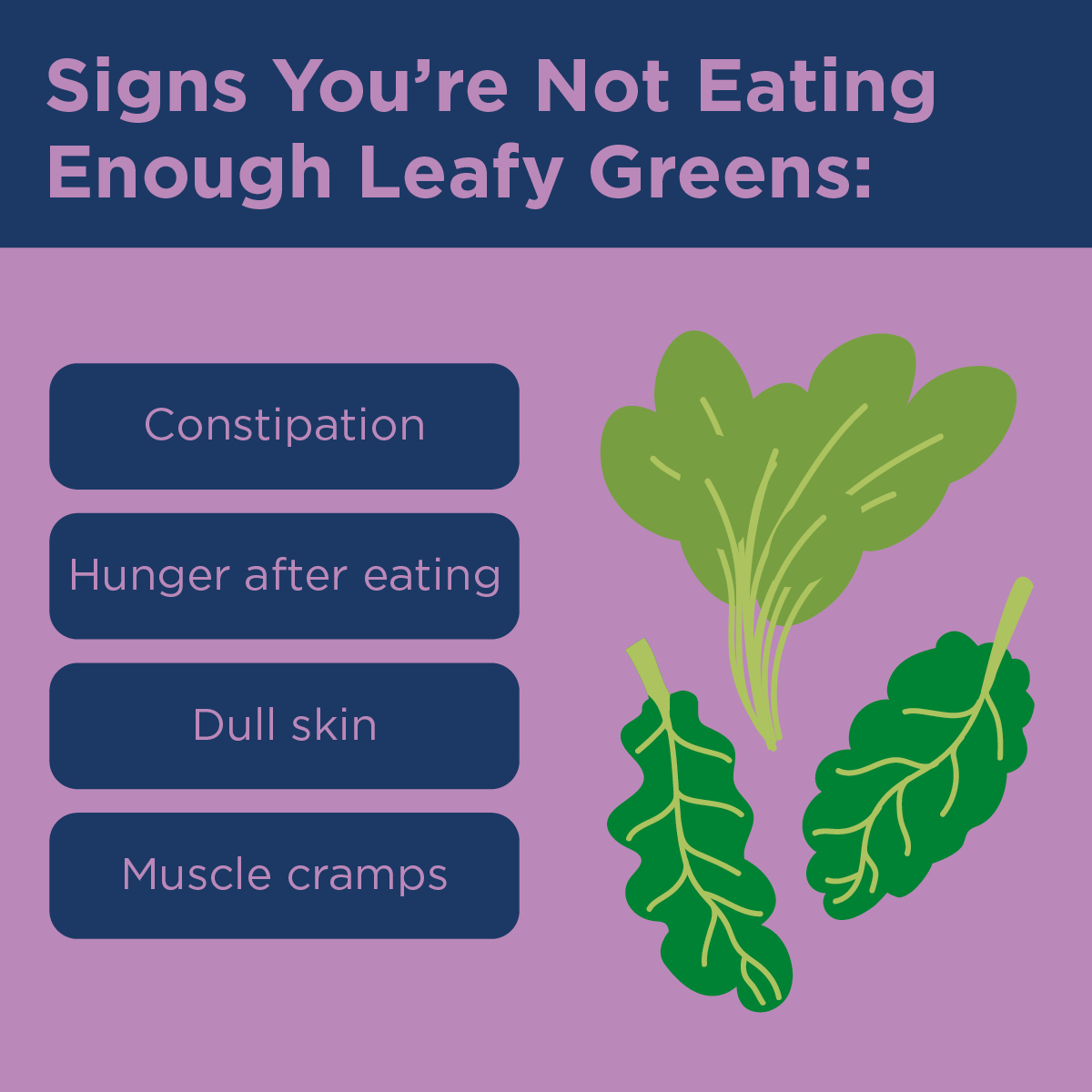 ShapeFutureOK's tweet image. If you aren’t eating enough leafy greens, your body will let you know. Share a lettuce, kale or spinach recipe below!