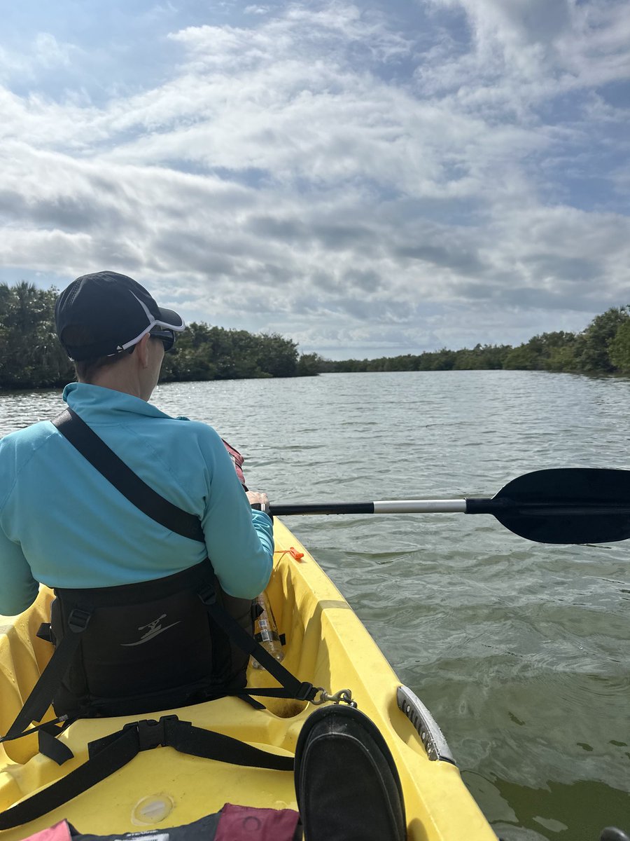 BillStoufer's tweet photo. Fun weekend.  Got to go Kayaking with Gina and saw dolphins, manatees and iguanas on Friday.  Played an early morning round with my Dad.  Great times. https://t.co/eVAUxXQPwj