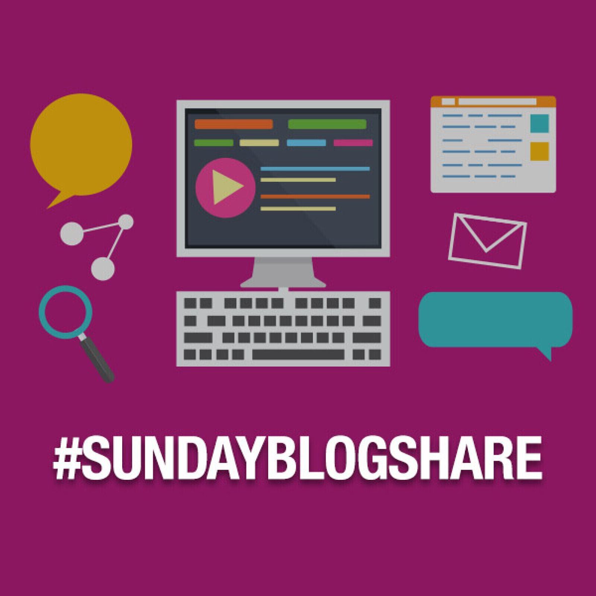 What blogs do you like to follow, whether it's an author's, a motivational speaker's, or a decorator's blog? 
#bloggers #sundayblogshare #blogs