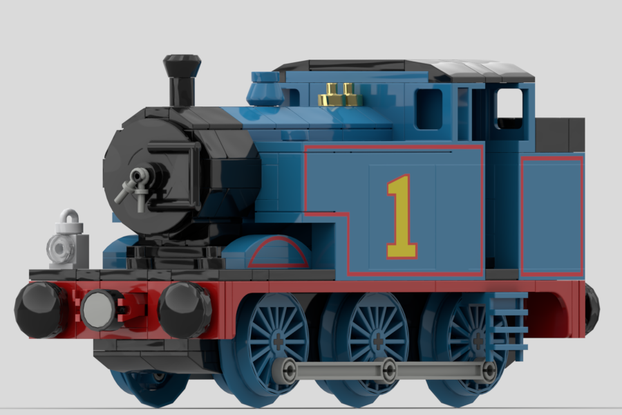 Decided to add lining to my Thomas model!
