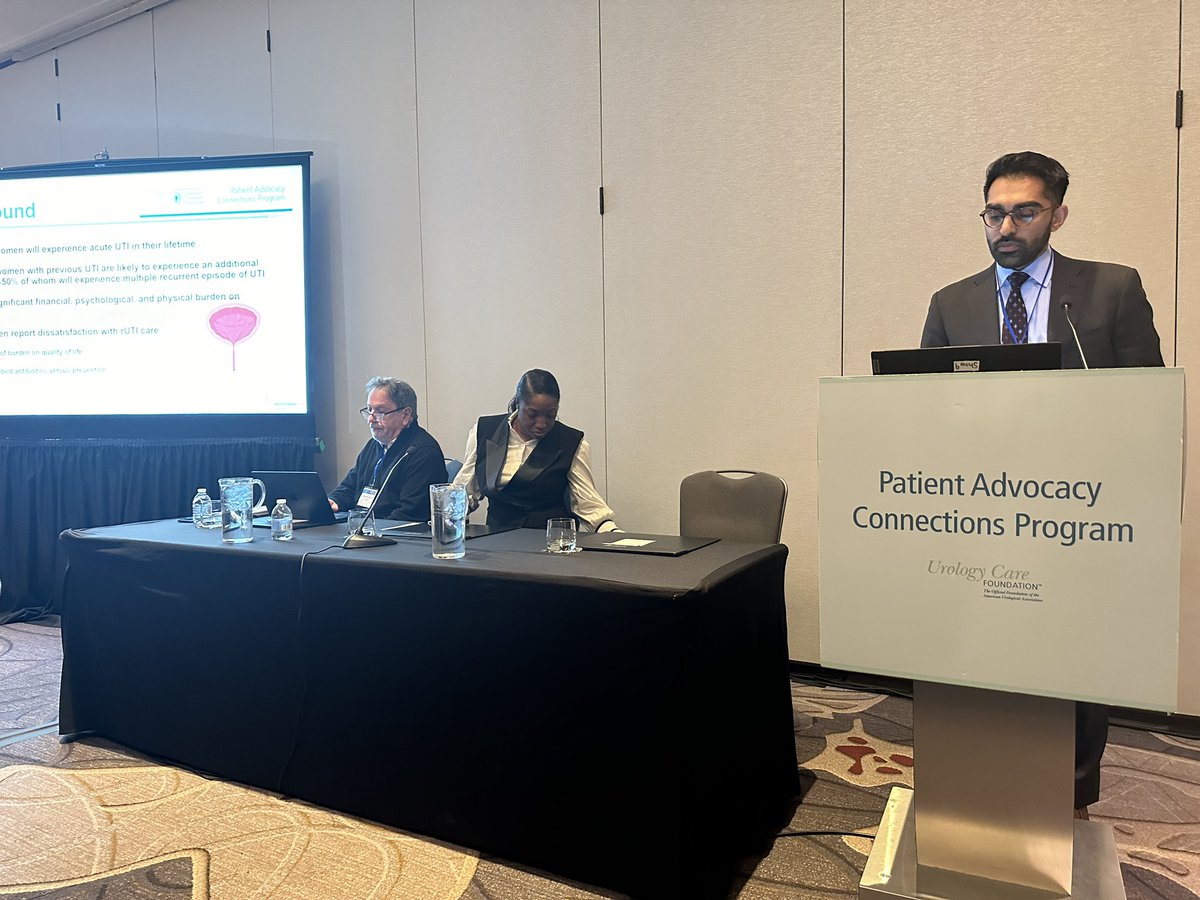 Amer. Urol. Assn. (@amerurological) on Twitter photo Happening now: Resident Zorawar Singh, <a href="/moteknyc/">Martin Gewirtz BCPA</a> and <a href="/DrDenise_/">Denise Asafu-Adjei MD, MPH</a> are discussing the socioeconomic differences in the management and prevention of recurrent UTIs at the #PACP event before the #AUASummit24 in DC. Happening now: Resident Zorawar Singh, <a href="/moteknyc/">Martin Gewirtz BCPA</a> and <a href="/DrDenise_/">Denise Asafu-Adjei MD, MPH</a> are discussing the socioeconomic differences in the management and prevention of recurrent UTIs at the #PACP event before the #AUASummit24 in DC.