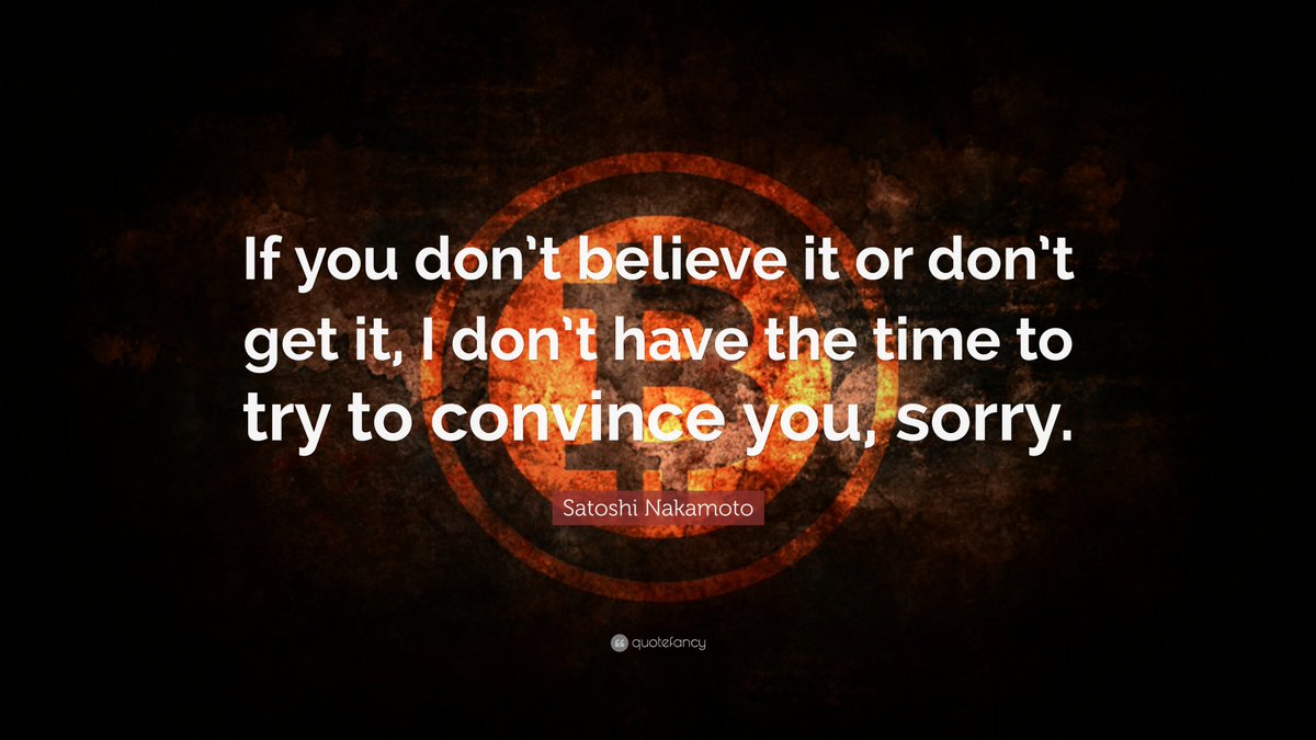ColinTCrypto's tweet photo. One of the biggest lies that was pushed upon the bitcoin community was that “bitcoin can’t scale without sacrificing decentralization”.

I see people regurgitating this left and right. This was apparently a highly effective lie.

This lie was pushed by corrupted developers who were paid by Big Banks to stifle Bitcoin. I know it sounds crazy, but it's true. You can see who paid their salaries here (read the entire thread and all supporting links/videos): https://t.co/sJAiTaPRgt

This lie was spread intentionally through the use of mass censorship and social media engineering many years ago (much in the same manner that we see heavily employed today on topics such as world politics and health). You can read about this corruption of bitcoin development in the following thread (make sure to scroll down to read the full thread and read/watch all supporting links) here: https://t.co/sJAiTaPRgt

The TRUTH is that bitcoin CAN scale, and could always scale, both today and 15 years ago. And if scaled correctly and intelligently, it does NOT lead to centralization in any pragmatically meaningful way. Decentralization is a balance of factors and is not an extreme black-or-white calculation, as the Bitcoin Core devs would have you believe. The devs want you to think that if bitcoin scales at all, then its decentralization is over. This is simply not true. There is a harmonious balance that can be struck.

Satoshi himself was in favor of MASSIVE scaling and detailed this in numerous places. A new email recently surfaced from satoshi which makes this more clear than ever. It was uncovered in a court case (see image below). https://t.co/DJep8IuZ3k

————

To all those people who keep parroting the nonsense that "bitcoin can't scale because it would destroy decentralization", I urge you to consider this:

There are MANY OPTIMIZATIONS (both that we’ve thought of and new ideas that can be developed) that reduce block size and database size.

There are already a number of technologies that exist, such as “pruning”, SPV wallets, compression, and block propagation technologies. There are technologies such as “small blocks”, “thin blocks” and “xthin blocks”, which dramatically reduce bandwidth requirements through block propagation compression enhancements. These can reduce bandwidth by 1/10th or more. These are just SOME angles of optimization and are by no means a comprehensive list.

This is in addition to the natural growth of technology of bandwidth, storage technology and computing power. These have increased at a tremendous rate over the past 15 years, and they will continue to do so.

To those who reply in a defeatist manner that “Bitcoin CAN'T scale because it ruins decentralization”:

Really, all such people are confessing to is a lack of creativity, a lack of technical understanding and a lack of willingness to try. They are the same sheep who believe anything the Core devs spoonfed them, in order to stop innovation and new scaling ideas, for ulterior reasons (again, see entire thread here: https://t.co/sJAiTaPRgt)

If one simply had the attitude “how could we pull this off?”, they would then come to realize it IS possible to scale bitcoin on the base layer. Layer 2 scaling is fine too, but not at the detriment of the base layer. Layer 2 scaling also depends in a large part on a scalable layer 1.

So, the next time you hear some flavor of "bitcoin scaling isn't possible because it harms decentralization", show them this thread, because what they are saying is a flat out lie.

Satoshi didn’t have time to explain it to everyone and I see why.