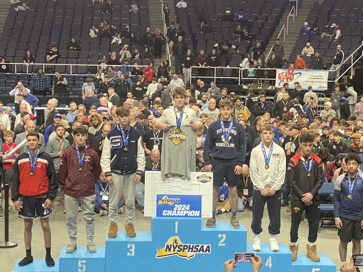 Pittsford Wrestling (@pcsdwrestling) on Twitter photo Congratulations to Samson McKissick Staley (131) and Zach Gerby (145) placing at the New York State Wrestling Championship! McKissick Staley placed 2nd making it all the way to the finals. Gerby placed 6th #oneteam
<a href="/PCSDAthletics/">Pittsford Athletics</a> <a href="/SecVWrestling/">Section V Boys Wrestling</a> Congratulations to Samson McKissick Staley (131) and Zach Gerby (145) placing at the New York State Wrestling Championship! McKissick Staley placed 2nd making it all the way to the finals. Gerby placed 6th #oneteam
<a href="/PCSDAthletics/">Pittsford Athletics</a> <a href="/SecVWrestling/">Section V Boys Wrestling</a>