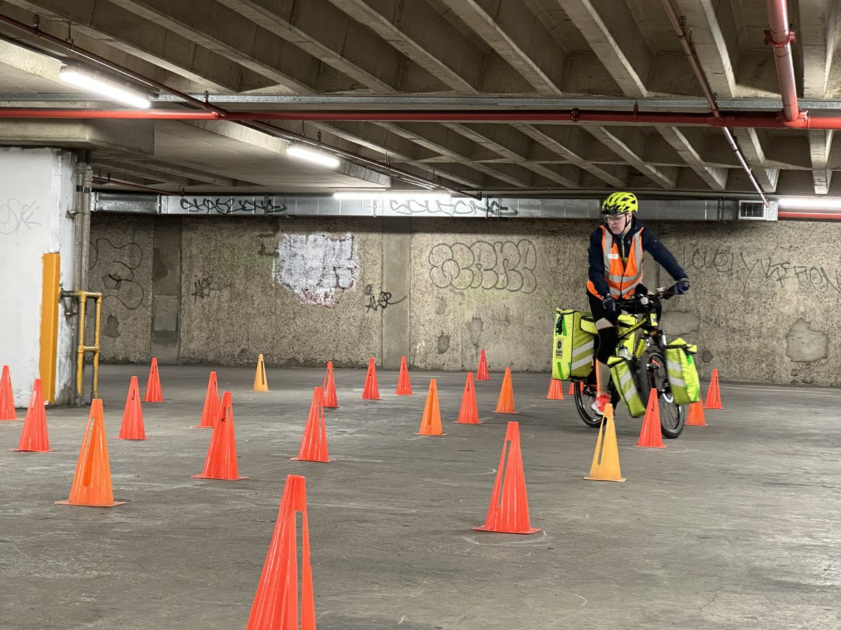 Over the last two days @SJALondonRegion volunteers joined us for our recruitment and training weekend. Candidates learned important skills in cycle response like: ✅Slow speed cycling ✅Emergency manoeuvres ✅Highway Code Well done and welcome to our new recruits!