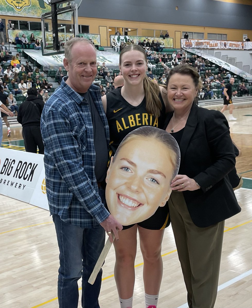 It’s our last year as U Sports basketball parents and we are finishing in style- CanWest final this aft and Nationals March 8-11. Go U of A Pandas!