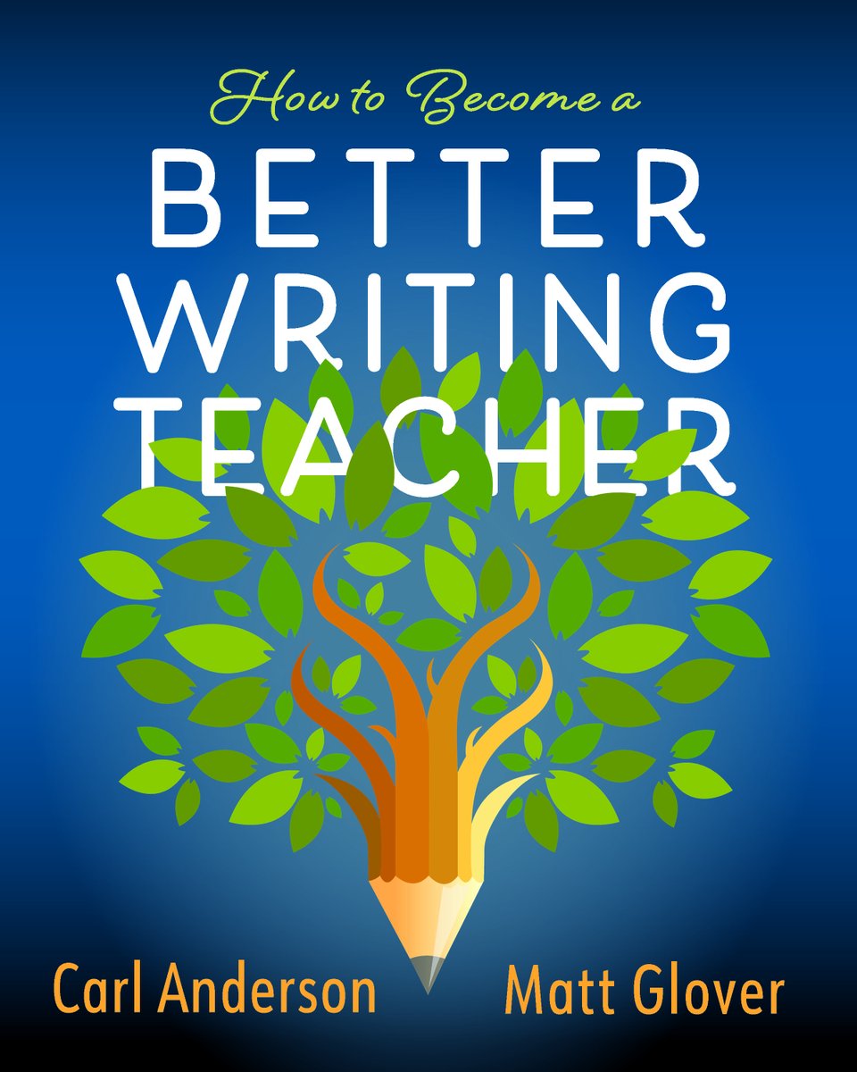 In our new book, @Mattglover123 and I show you how to teach with your own writing to show students strategies for navigating each stage of the writing process. Details: heinemann.com/products/e1364… @HeinemannPub