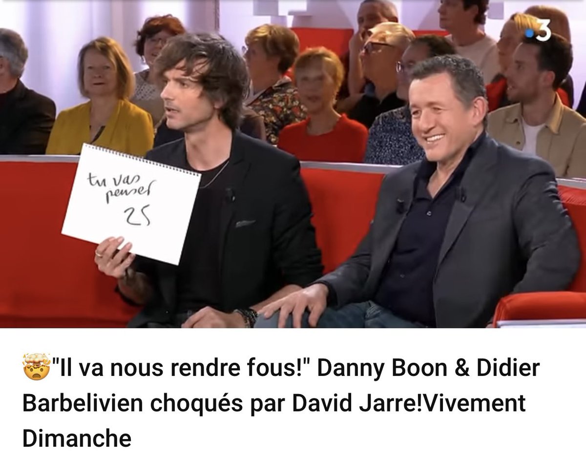 À quel chiffre vous allez pensez? Regardez la full vidéo ici: 

m.youtube.com/watch?v=J9AVbe…