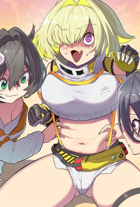 つままれエレグさん～
#NIKKE #ニケ #メガニケ #エレグ #トロニー #エクシア 