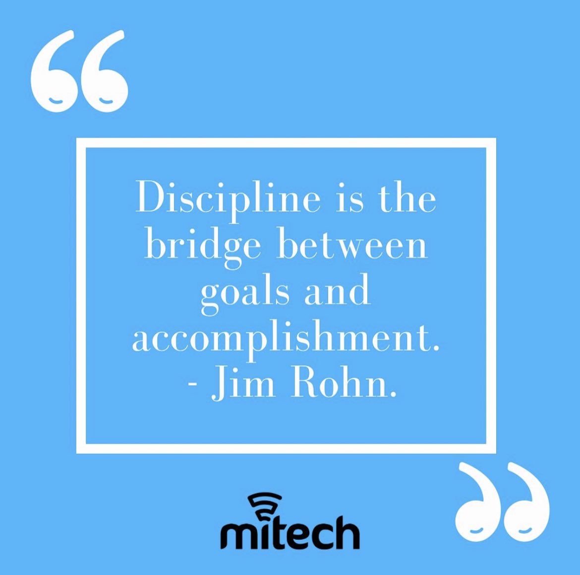 #Disicpline is the bridge between goals and accomplishment ~ #JimRohn #DisicplinePaysDividends