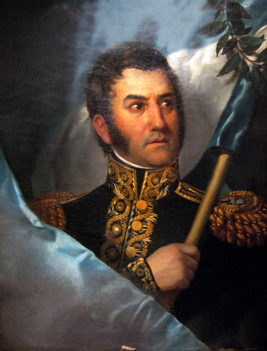 Kicillofok's tweet photo. A 246 años de su nacimiento, honramos al Padre de la Patria, General José de San Martín, quien con coraje, sacrificio y convicción, lideró la lucha por la independencia. 

En estos tiempos de discursos que nos hablan de libertad, recordemos que la única manera de hacerla posible es defendiendo los intereses nacionales y los derechos que hemos conquistado 🇦🇷