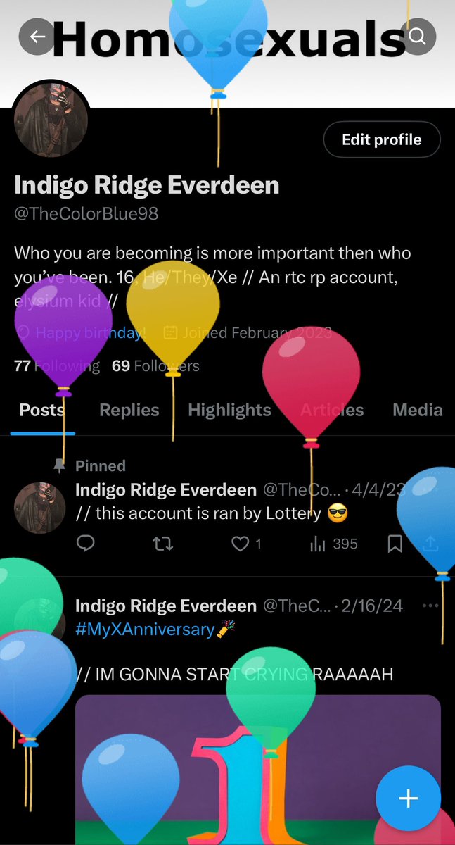 TheColorBlue98's tweet image. // happy birthday Indie :)