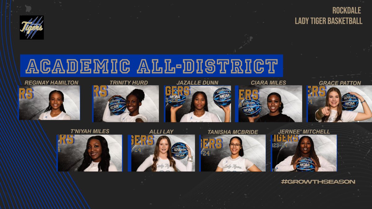 Rockdale Tigers (@rtxtigers) on Twitter photo Congratulations to the '23-'24 Lady Tiger Basketball players for earning Academic All-District. The entire team earned this honor. Keep working hard on and off the court because it will pay off!
<a href="/reportrockdale/">Rockdale Reporter</a>
#TigerBasketball #GrowthSeason #TFND Congratulations to the '23-'24 Lady Tiger Basketball players for earning Academic All-District. The entire team earned this honor. Keep working hard on and off the court because it will pay off!
<a href="/reportrockdale/">Rockdale Reporter</a>
#TigerBasketball #GrowthSeason #TFND