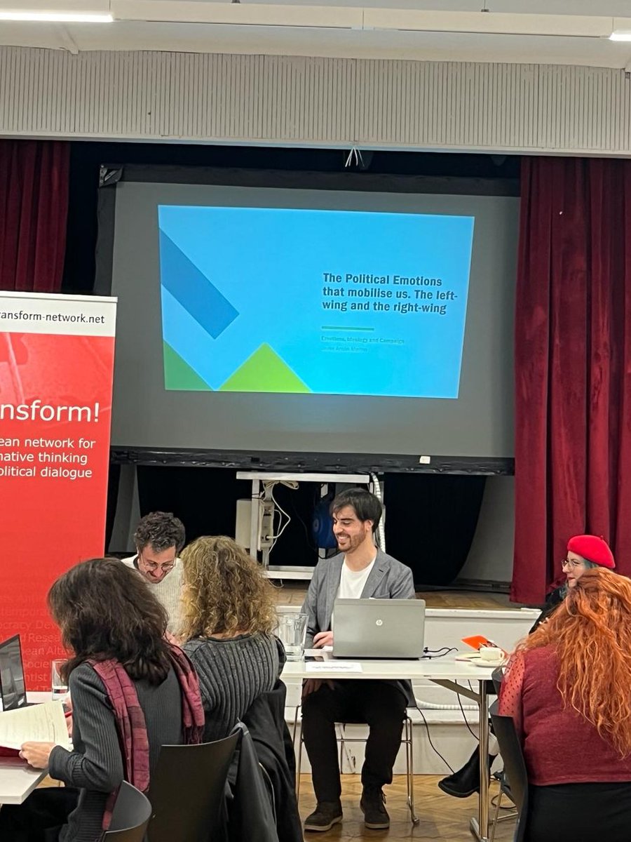 I am very happy to have been given the opportunity to participate in @transform_ntwrk 's strategic seminar. Many thanks to the organisers @rosaluxstiftung and @transform_ntwrk .