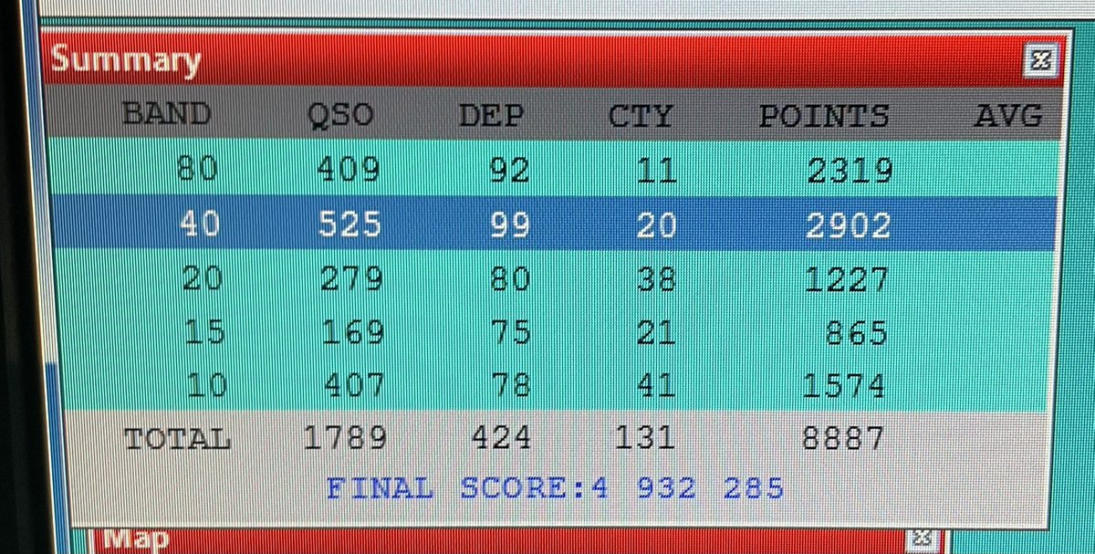 dxfmfr's tweet image. La cuvée 2024 fut bonne ! Des soucis techniques n’ont pas permis de passer les 5 Millions. Merci à tous pour les qso. TM4K Low Power Mono Op. #refunion #cdfssb #hamcontest